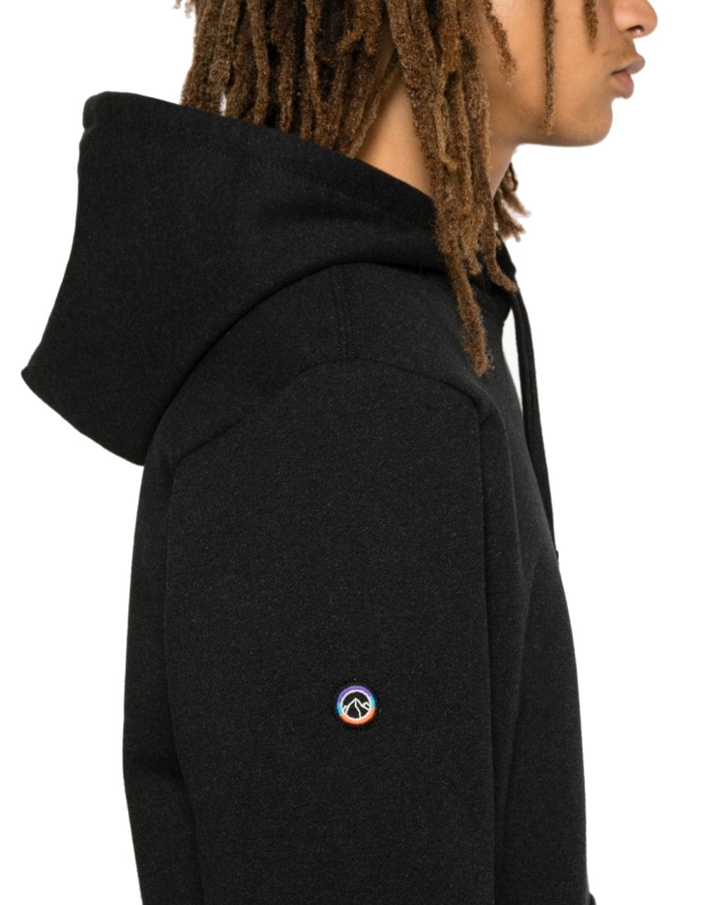 Patagonia Fitz Roy Icon Uprisal Logo Hoodie Zwart