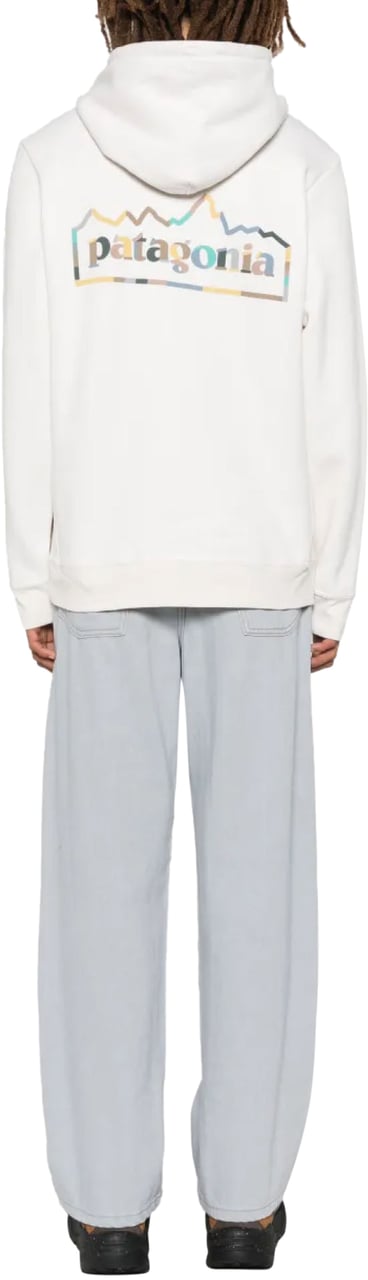 Patagonia Unity Fitz Uprisal Logo Hoodie Wit