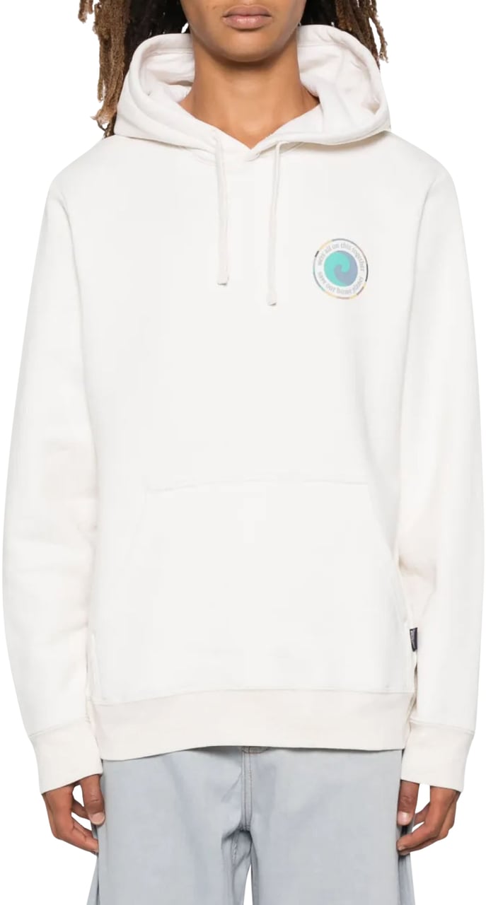 Patagonia Unity Fitz Uprisal Logo Hoodie Wit