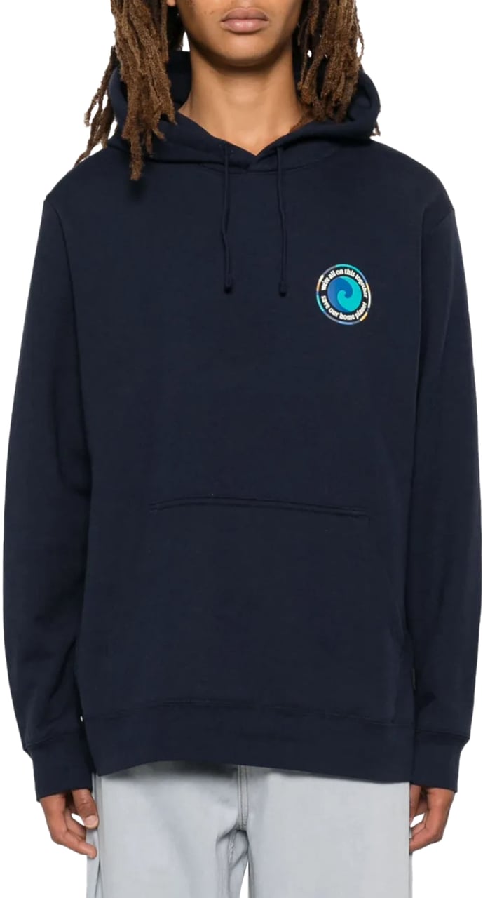 Patagonia Unity Fitz Uprisal Logo Hoodie Blauw