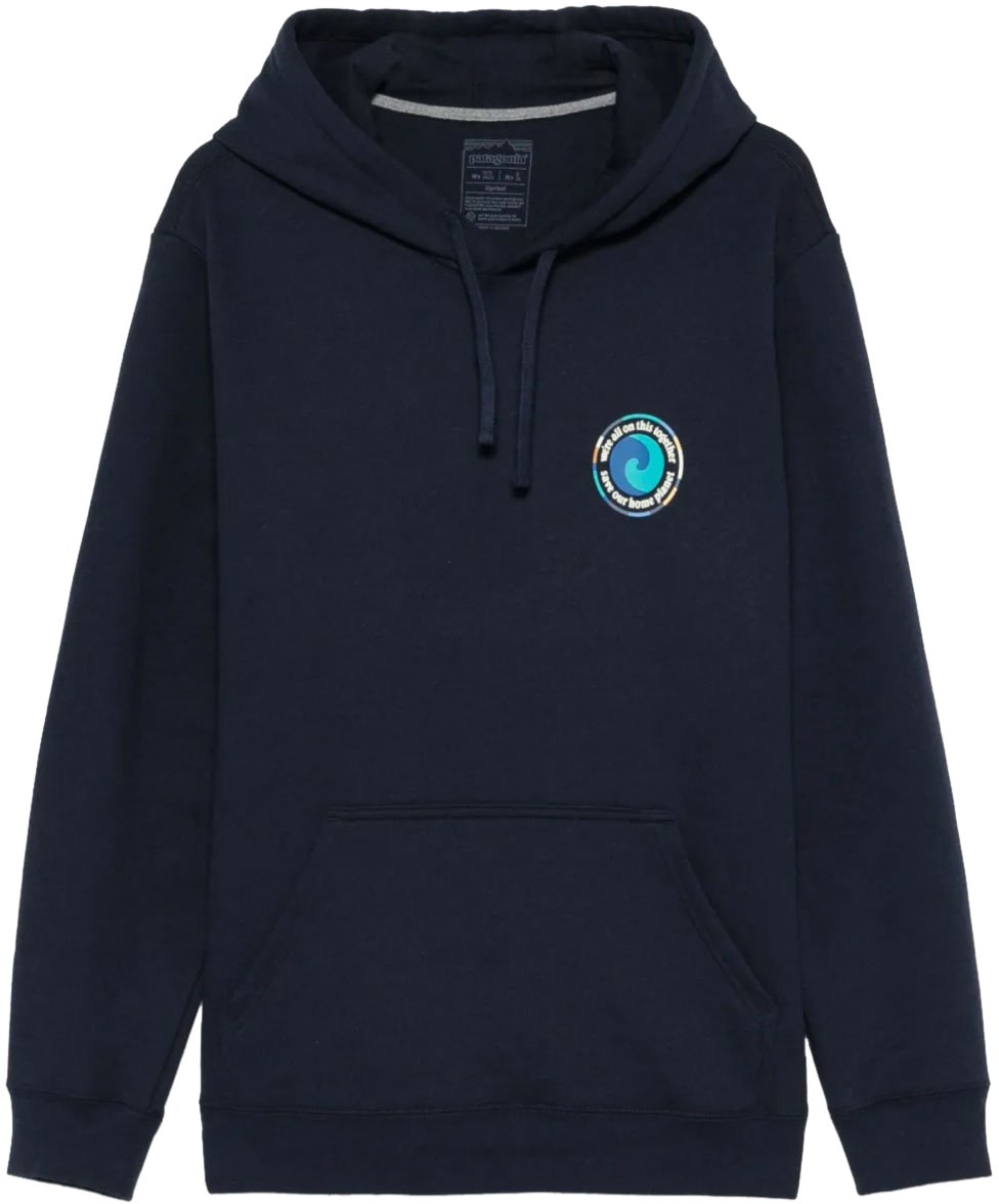 Patagonia Unity Fitz Uprisal Logo Hoodie Blauw