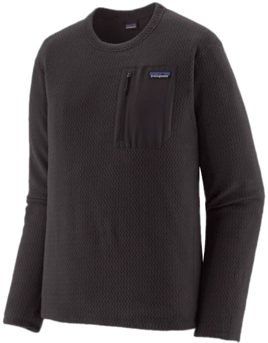 Patagonia R1 Air Crew Fleece Zwart
