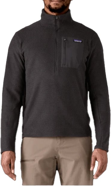 Patagonia R1 Air Zip-Neck Zwart