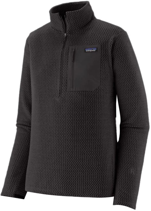 Patagonia R1 Air Zip-Neck Zwart