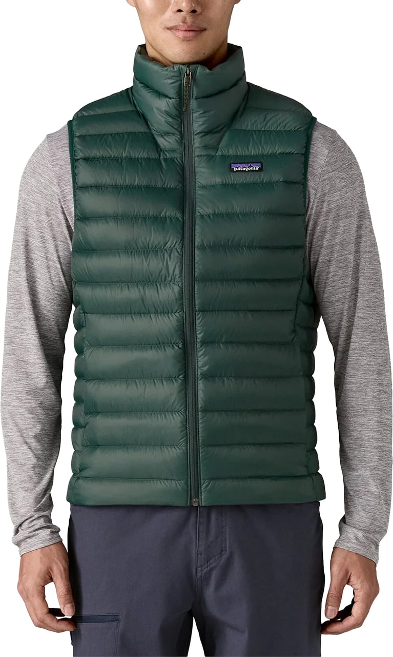 Patagonia Down Sweater Vest Quilted Down Vest Zwart