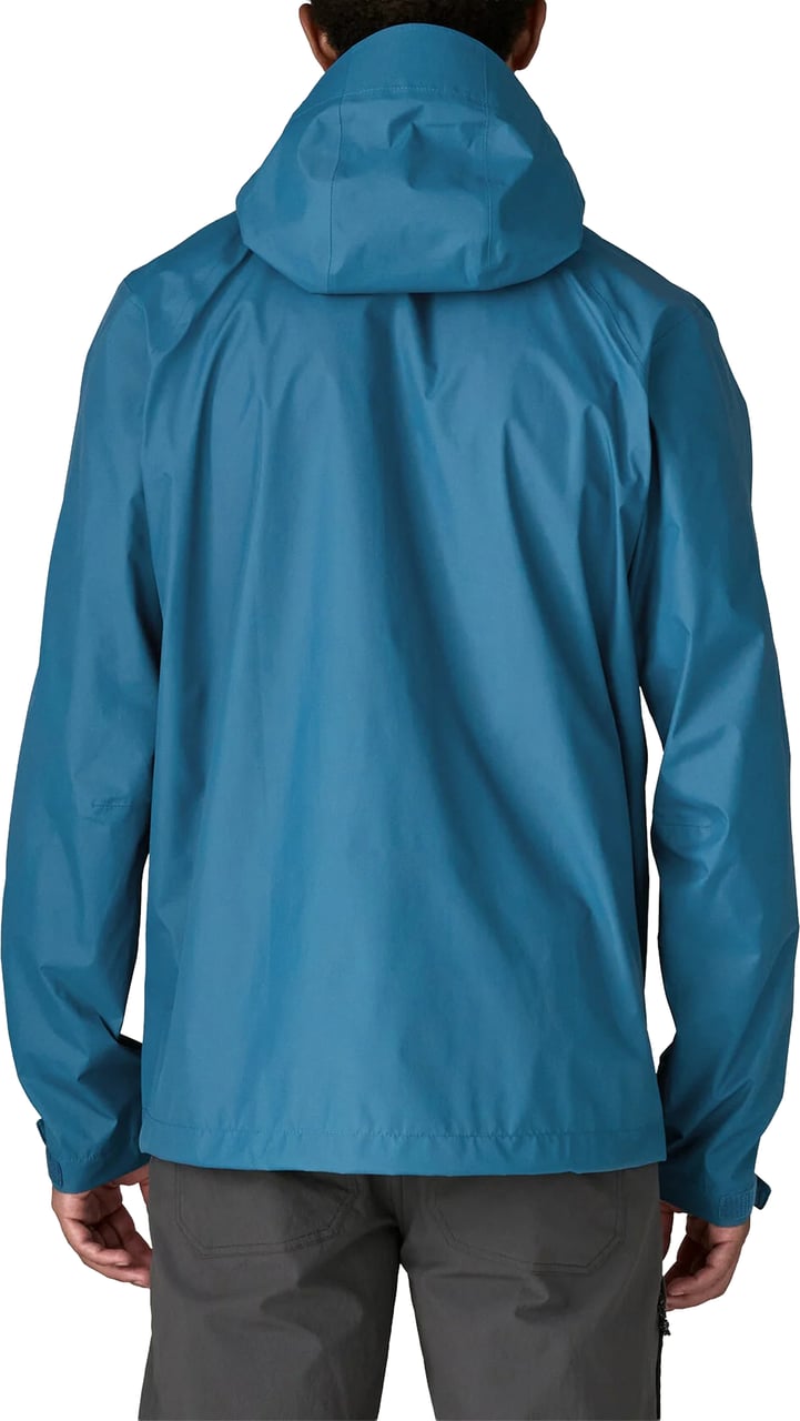Patagonia Blue Torrentshell 3L Rain Nylon Jacket Blauw