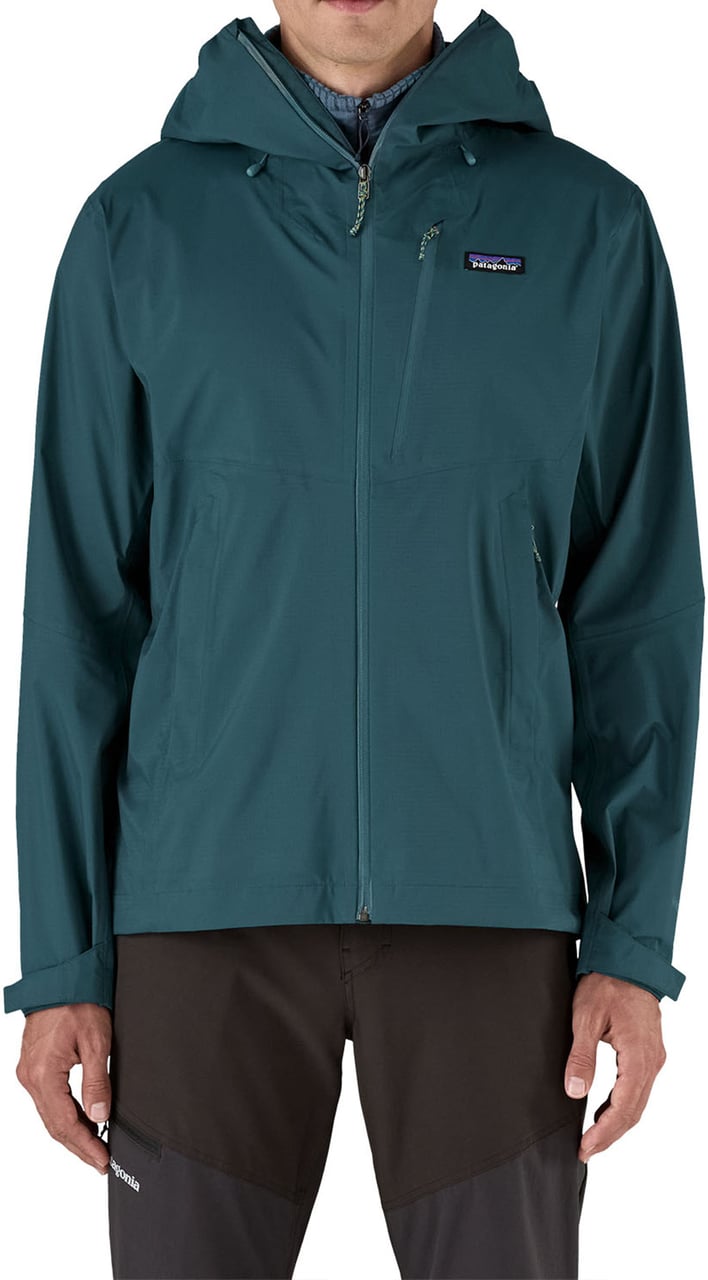 Patagonia Teal Granite Crest Rain Rain Jacket Groen