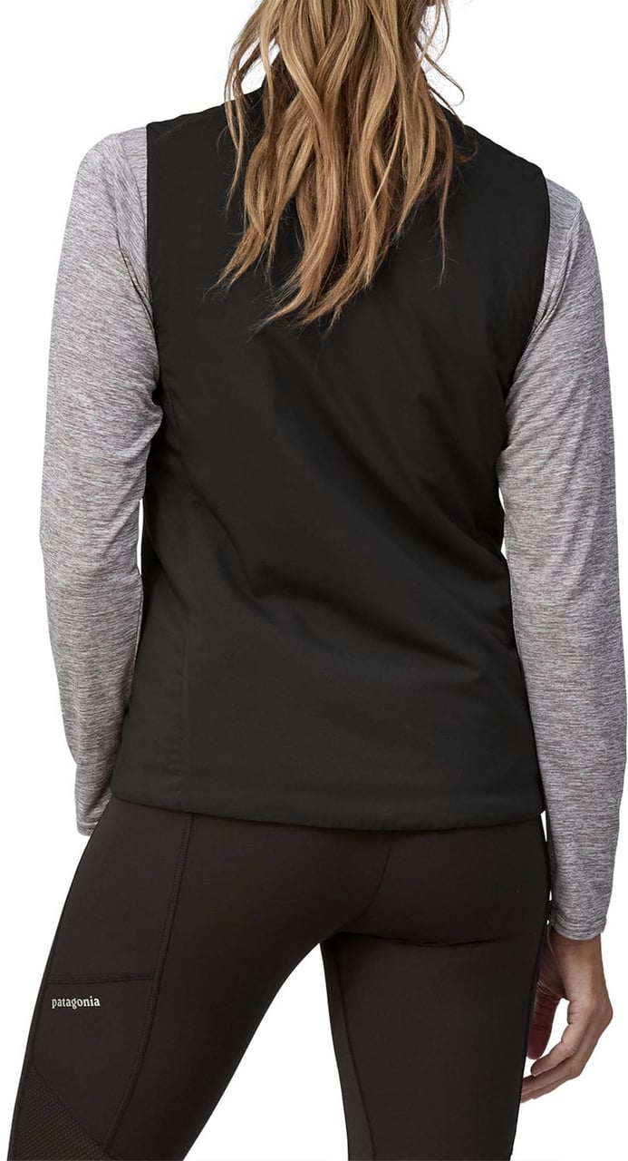 Patagonia Black Nano Air Light Quilted Active Vest Zwart