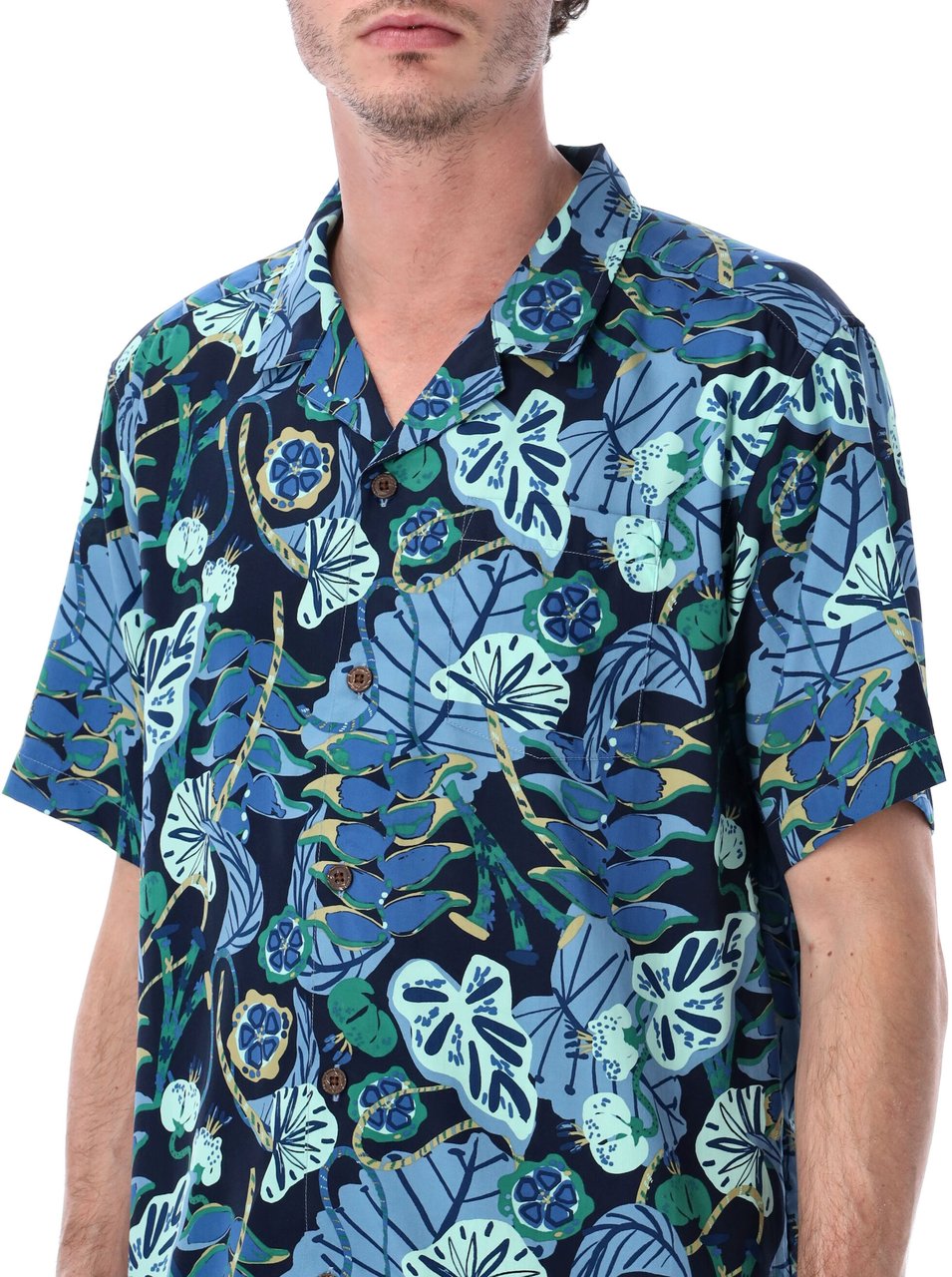 Patagonia Tidal Shirt Blu Blauw