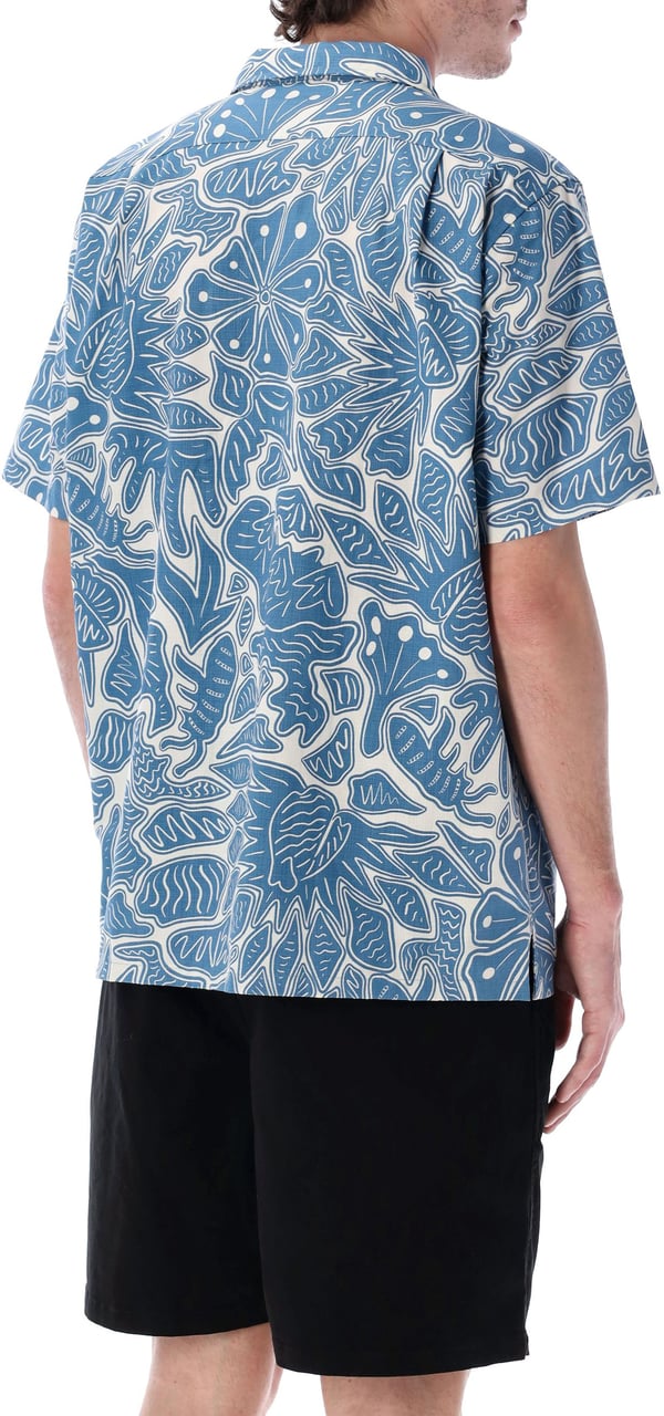 Patagonia Tidal Threads Camp Shirt Still Blue Blauw
