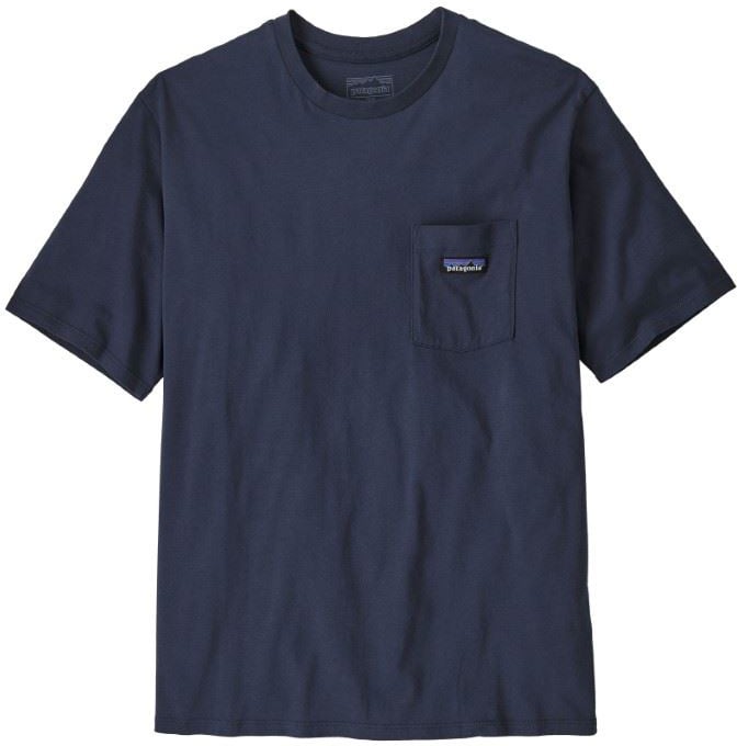 Patagonia Daily Pocket T-shirt Blauw