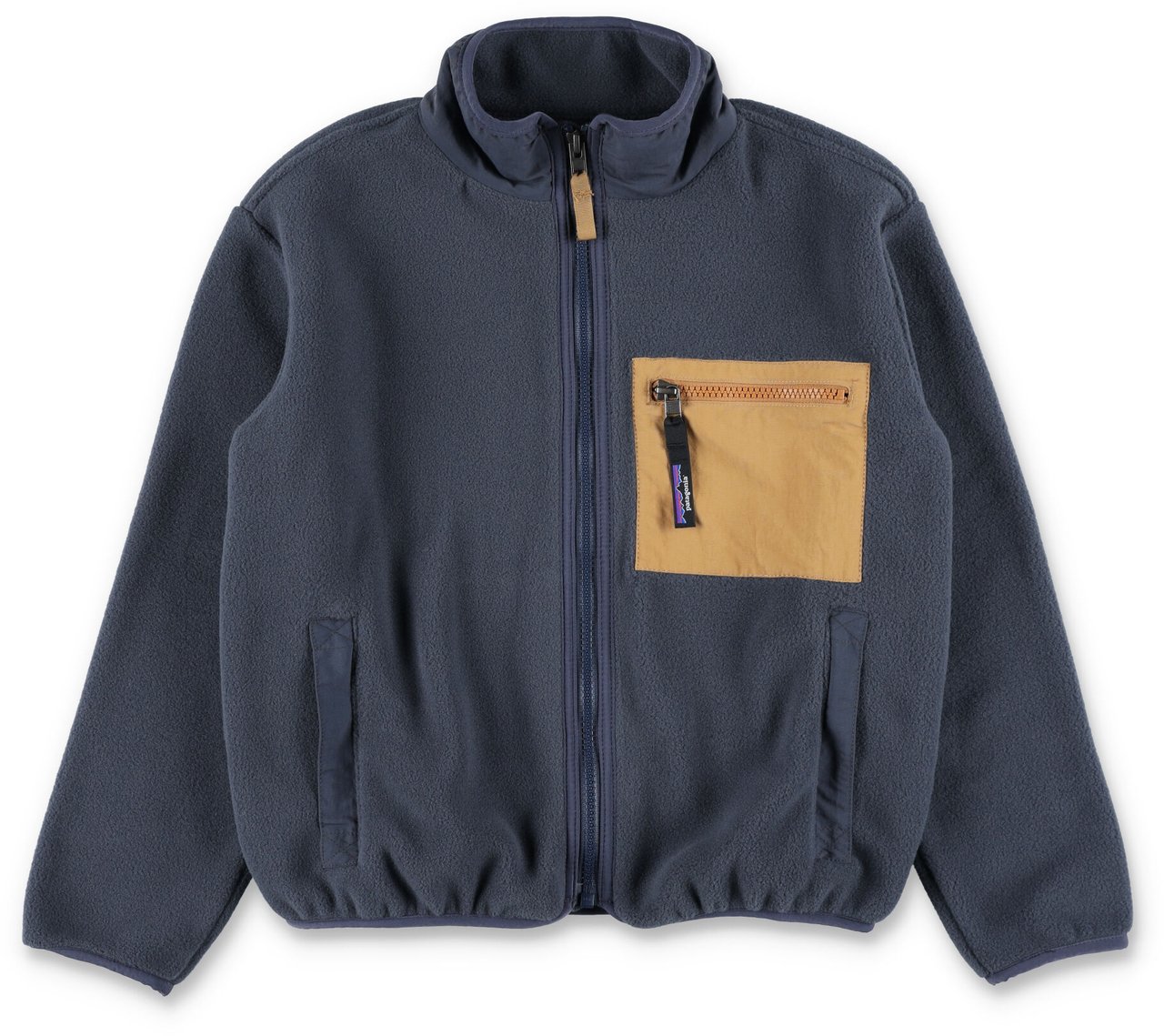 Patagonia Pile Synch Zip Jacket Blu Blauw