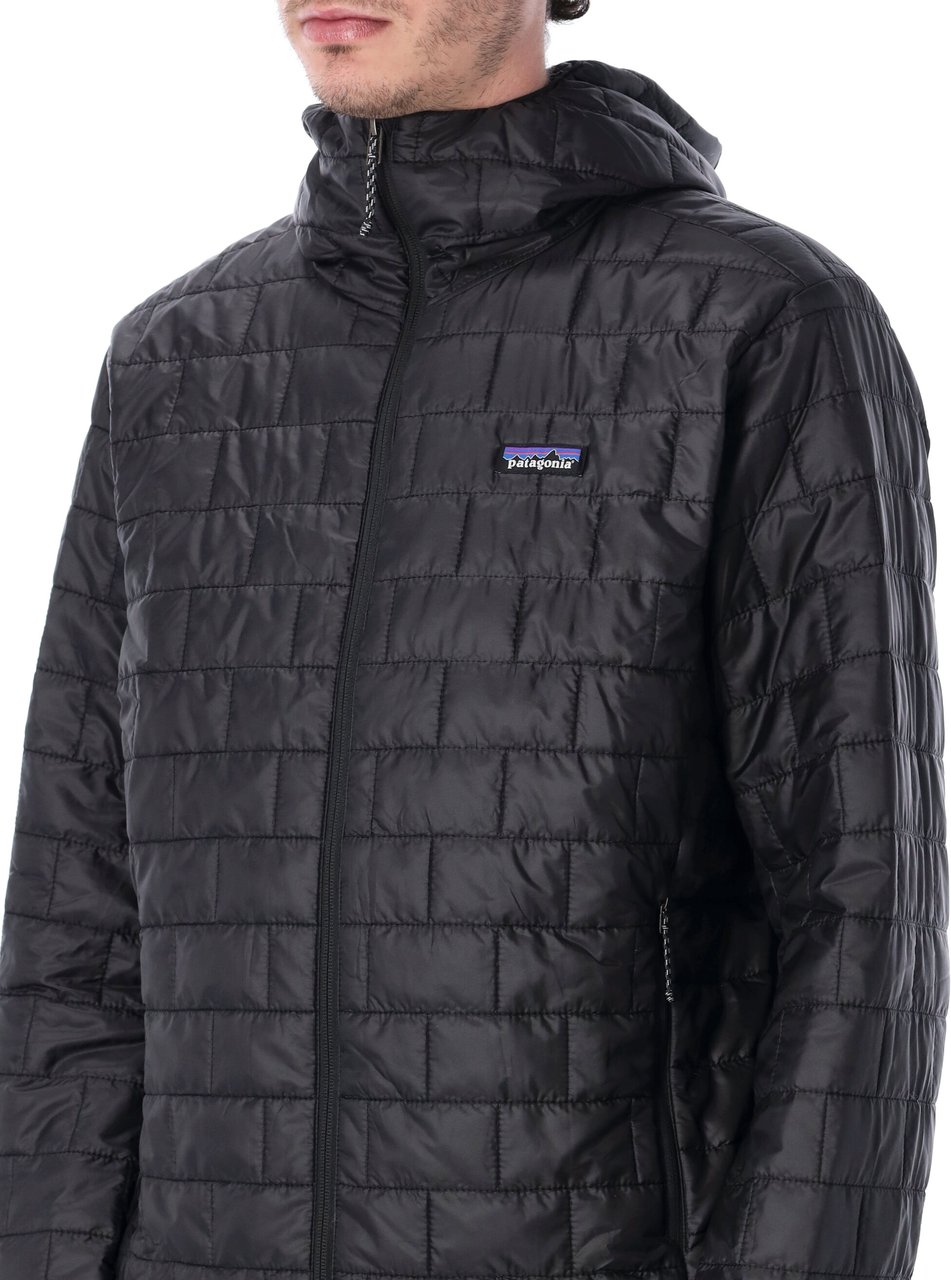 Patagonia Nano Hoodie Jkt Nero Zwart