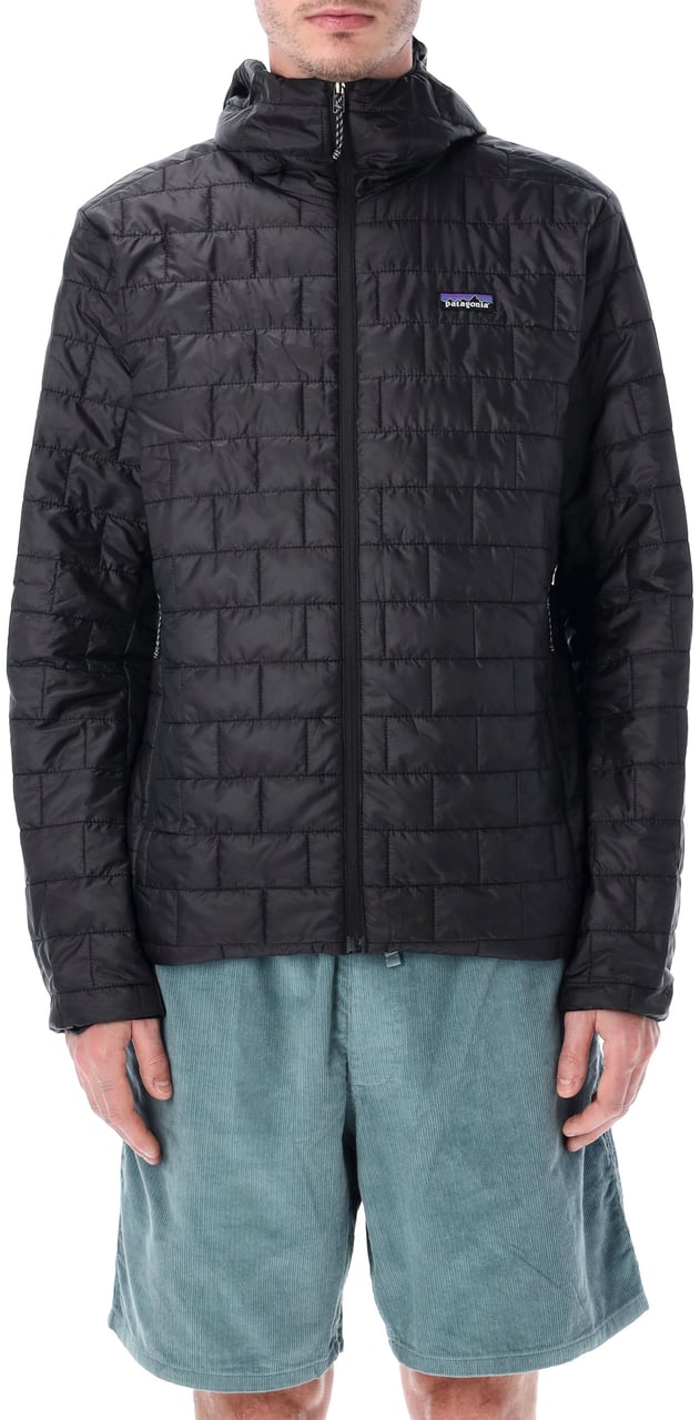 Patagonia Nano Hoodie Jkt Nero Zwart