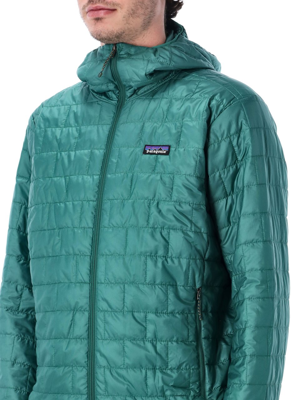 Patagonia Nano Hoodie Jkt Gem Green Groen