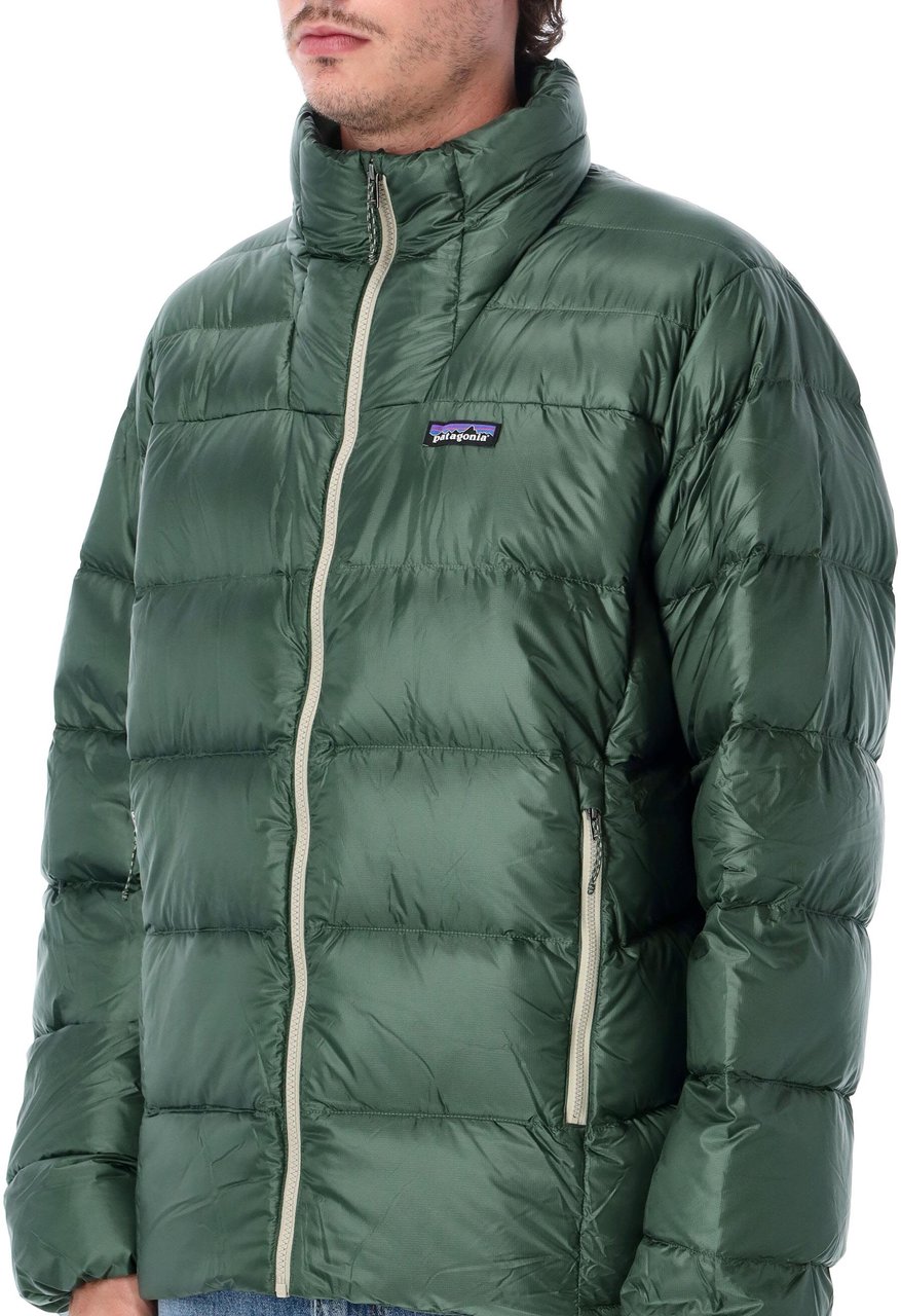 Patagonia Fitz Roy Down Jkt Verde Donkergroen