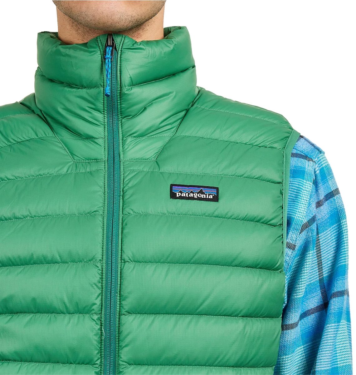 Patagonia Down Sweater Vest Jacket Groen