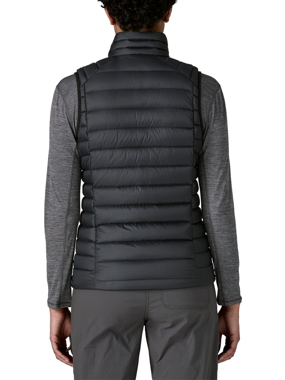 Patagonia Down Sweater Vest Quilted Down Vest Zwart