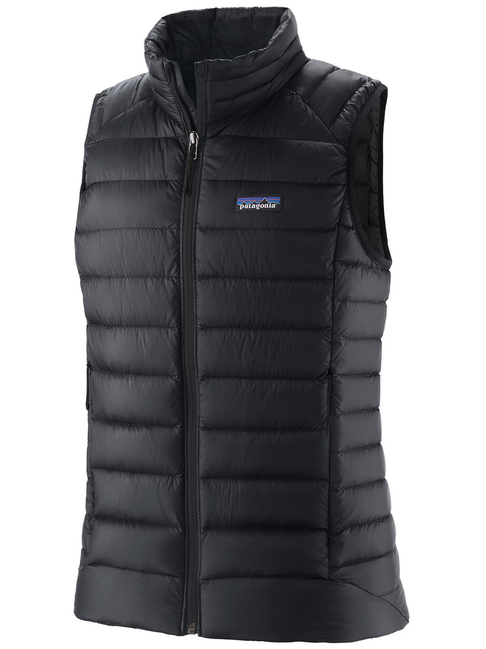 Patagonia Down Sweater Vest Quilted Down Vest Zwart
