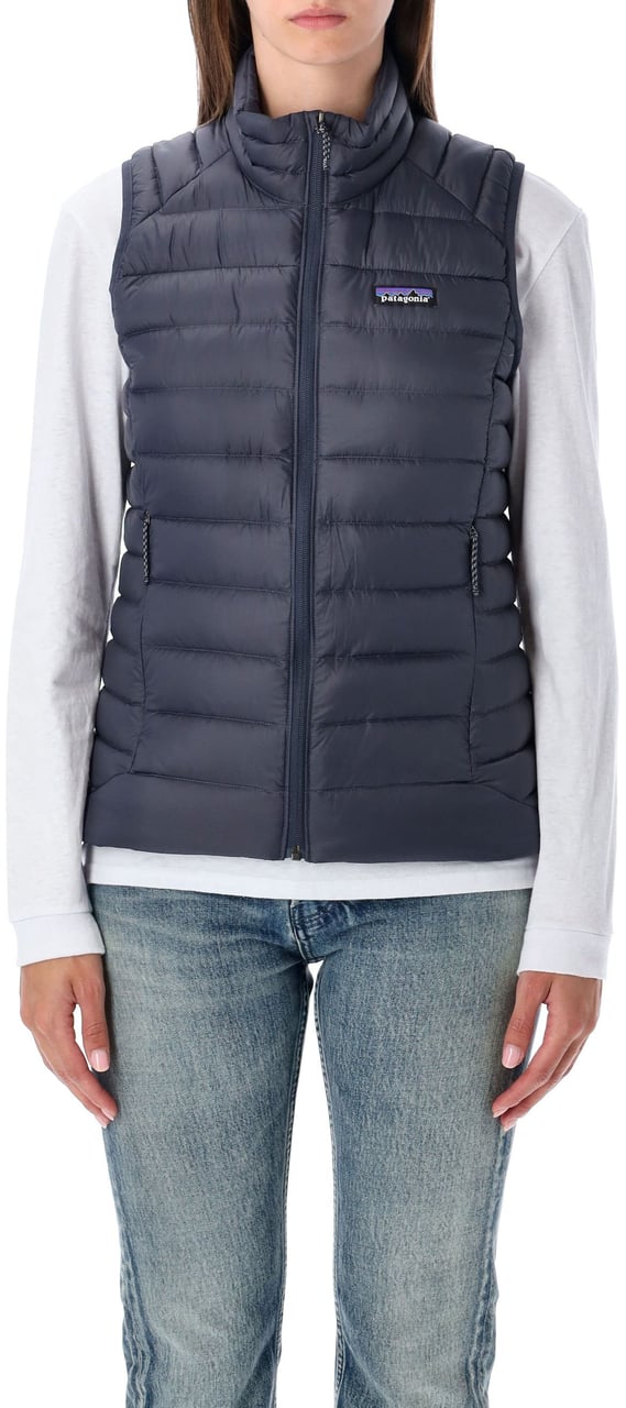 Patagonia Down Sweater Vest Smolder Blue Blauw