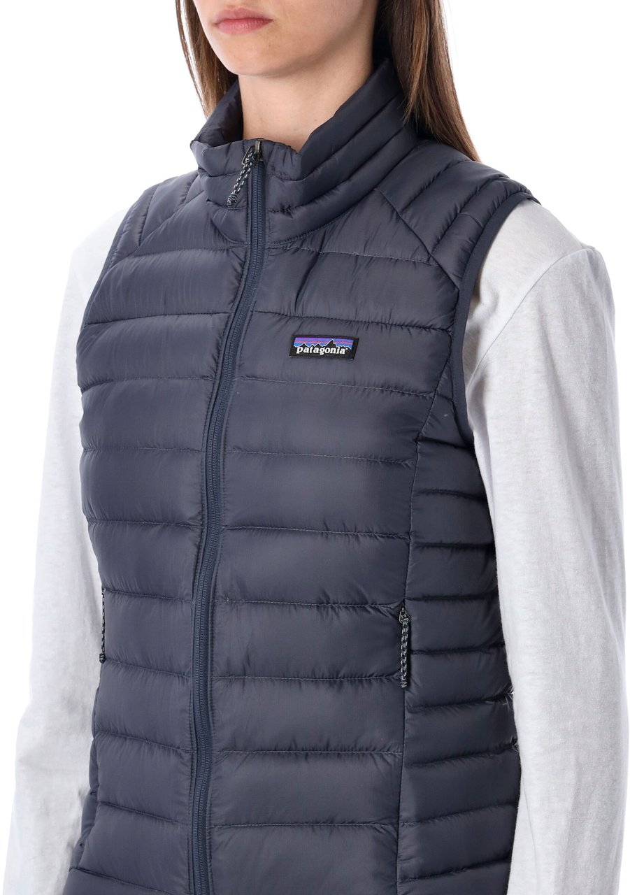 Patagonia Down Sweater Vest Smolder Blue Blauw