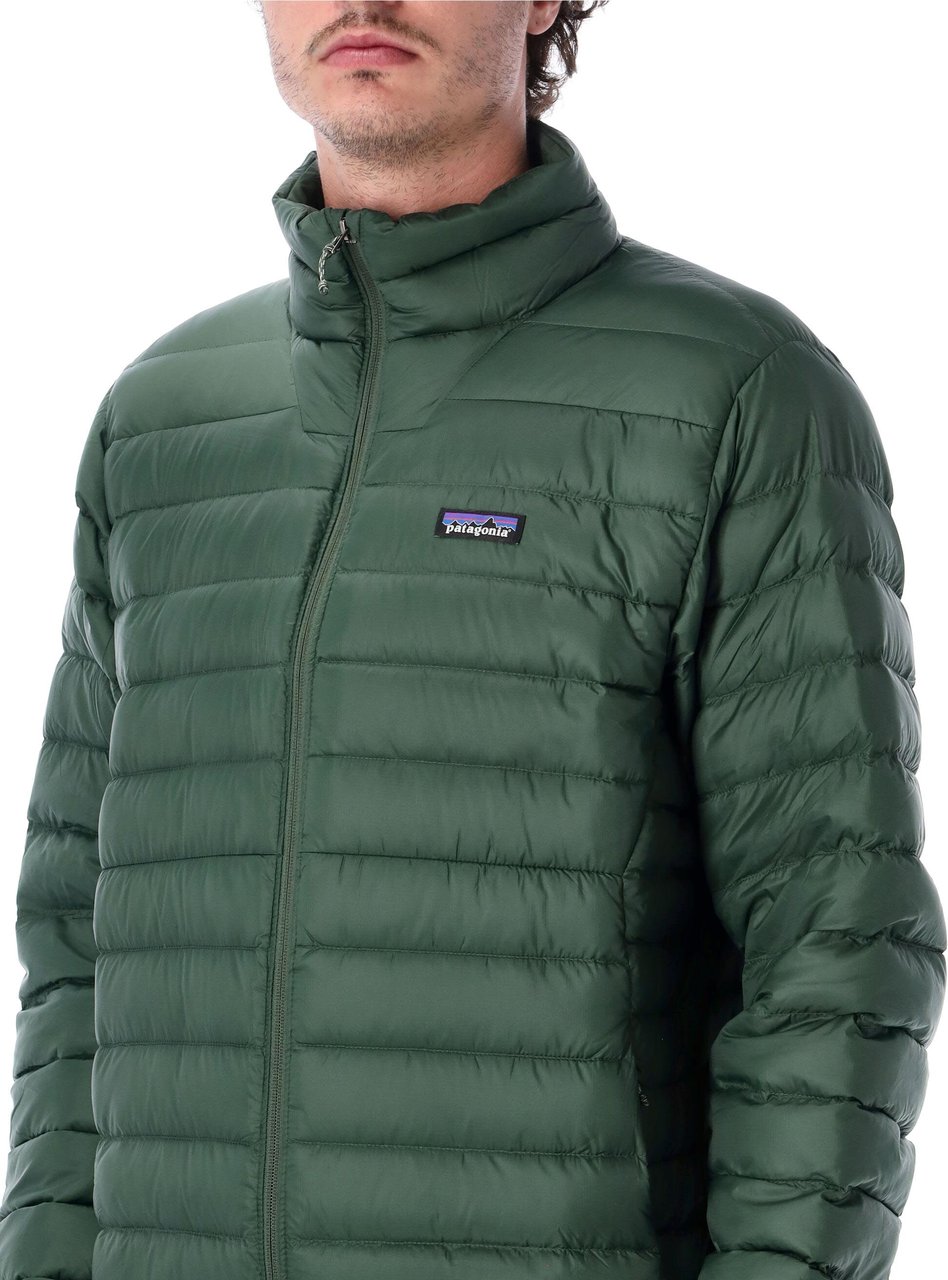 Patagonia Downsweater Jkt Verde Donkergroen