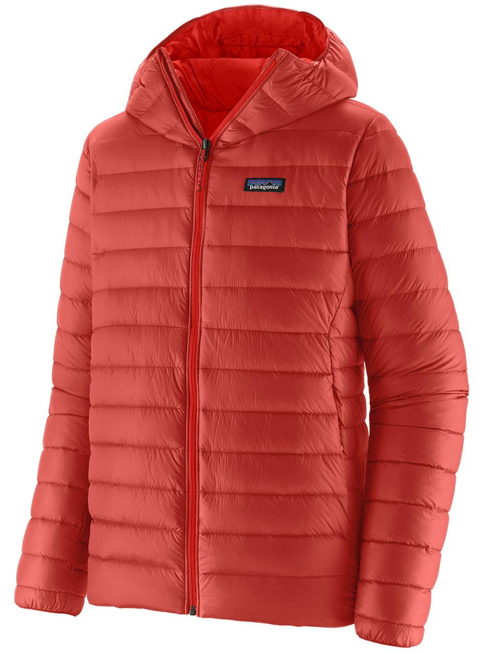 Patagonia Red Down Hoodie Hoody Down Hoodie Rood