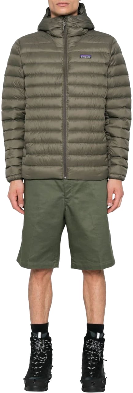 Patagonia Down Sweater Hoody Jacket Groen