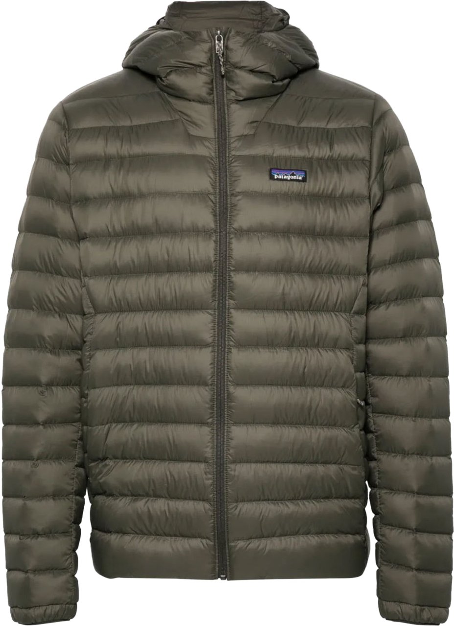 Patagonia Down Sweater Hoody Jacket Groen