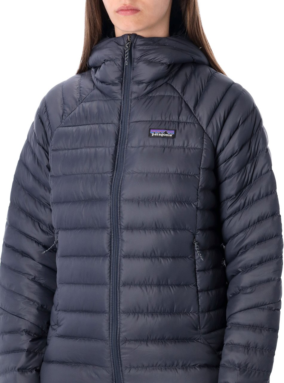 Patagonia Down Sweater Hoodie Smolder Blue Blauw