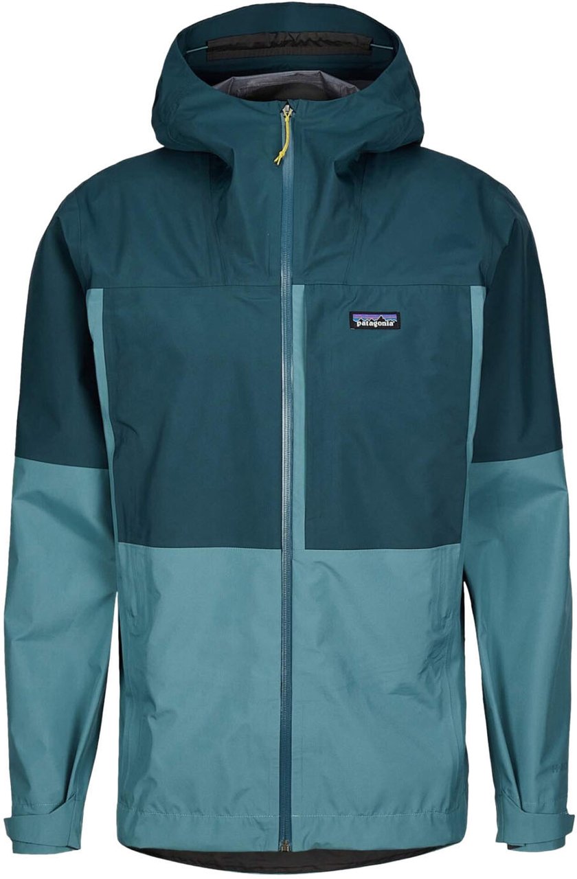 Patagonia Boulder Fork Ripstop Rain Jacket Blauw