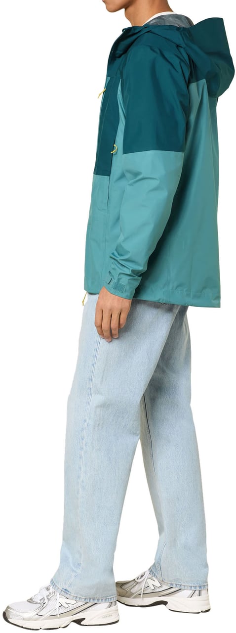 Patagonia Boulder Fork Ripstop Rain Jacket Blauw