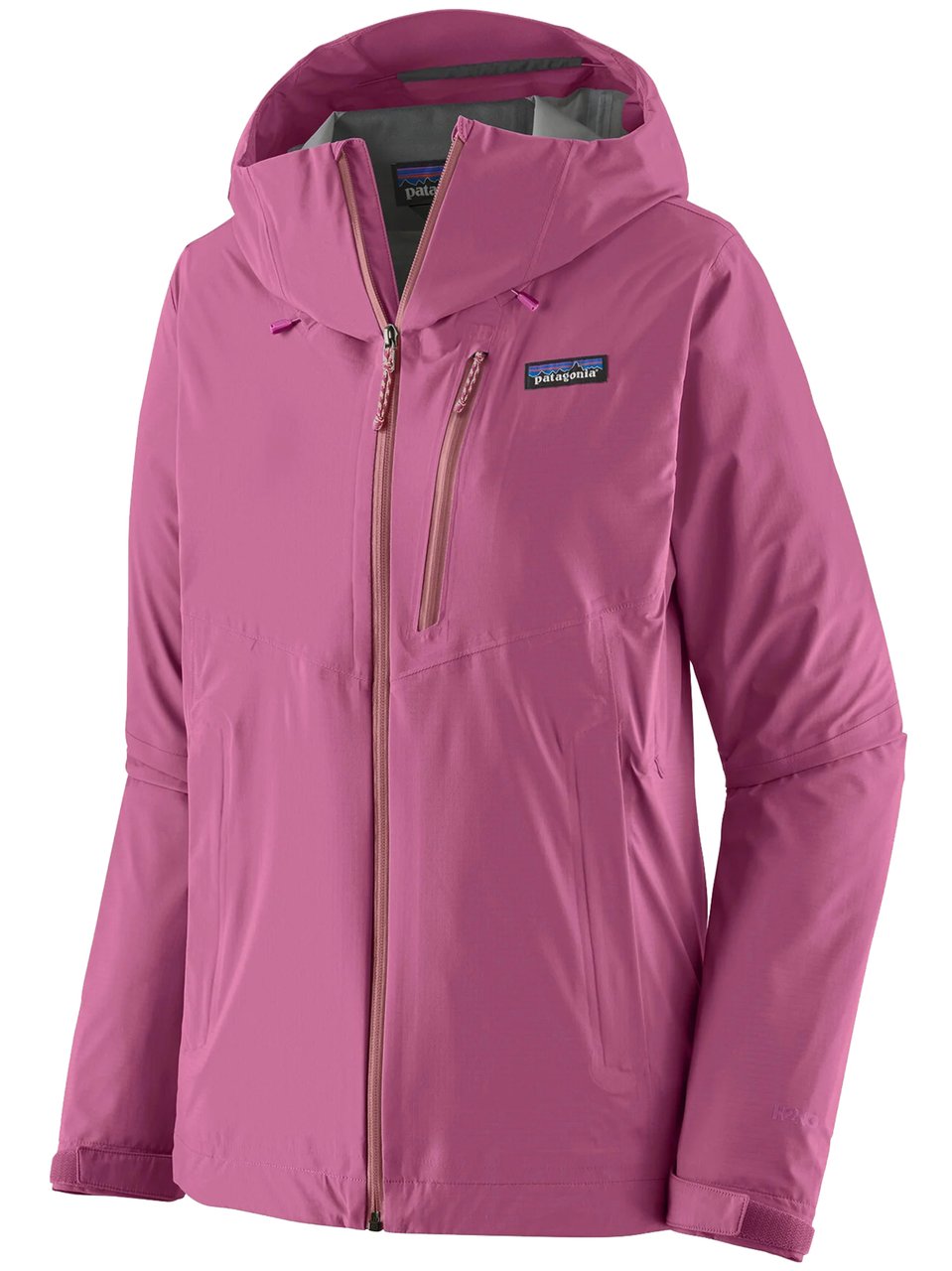 Patagonia Pink Granite Crest Rain Rain Jacket Roze
