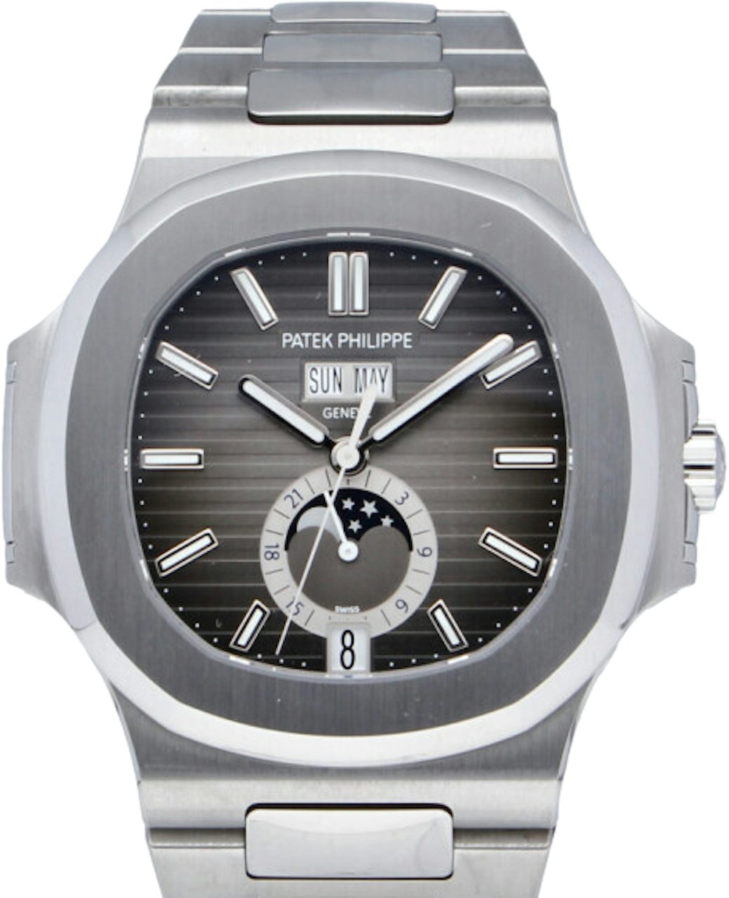 Patek Philippe Nautilus Grijs