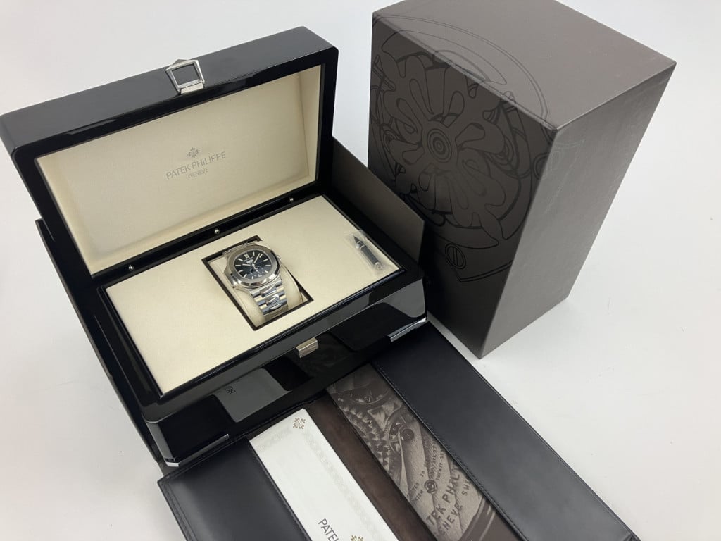 Patek Philippe Nautilus Blauw