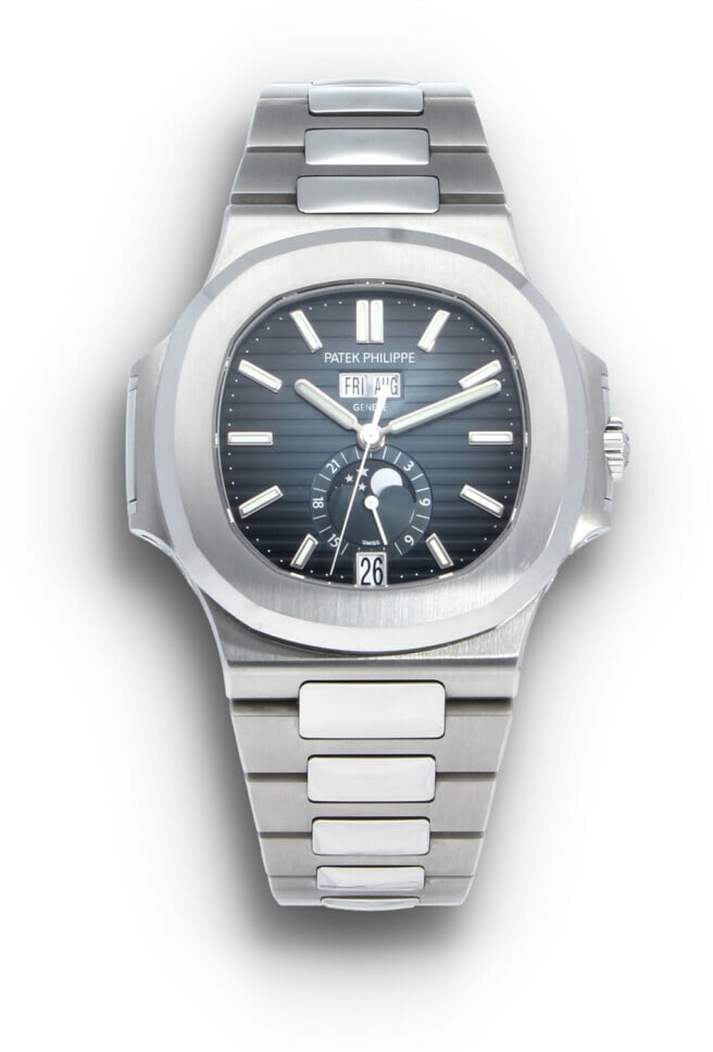 Patek Philippe Nautilus Blauw