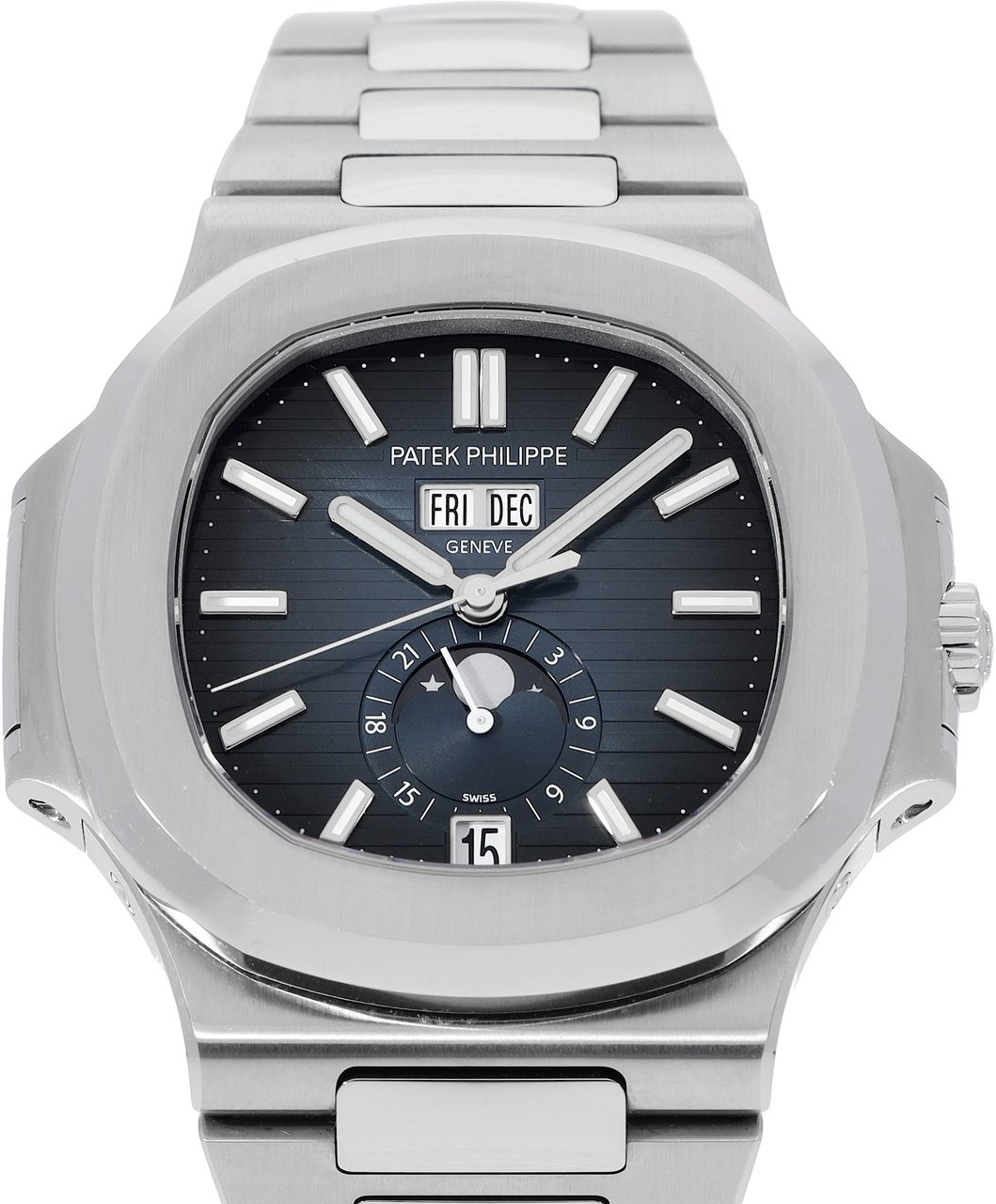 Patek Philippe Nautilus Blauw