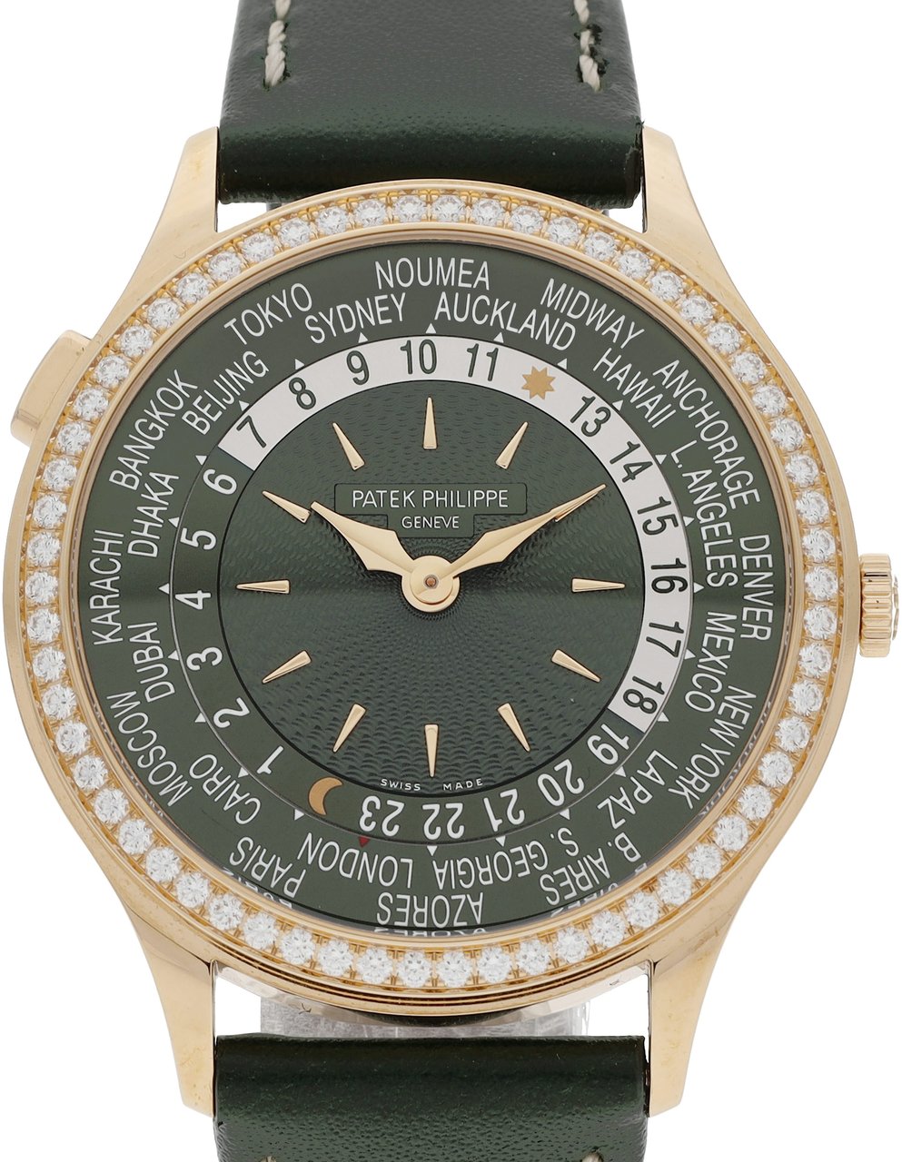 Patek Philippe World Time Groen