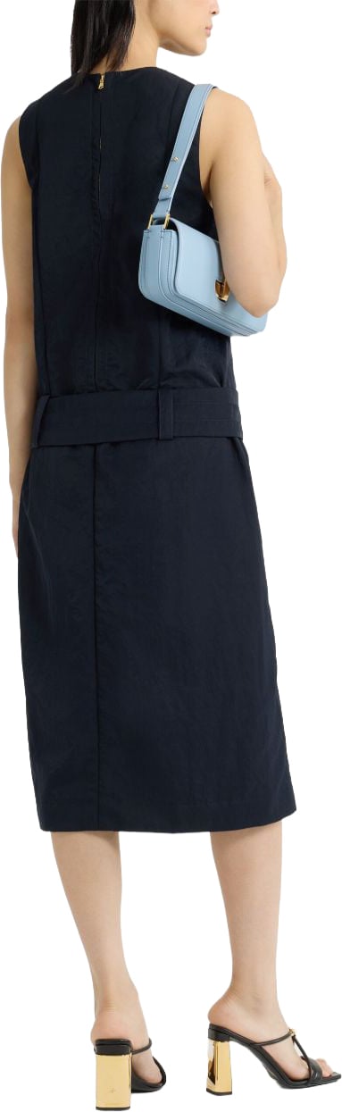 Patou Sleeveless Black Dress Zwart