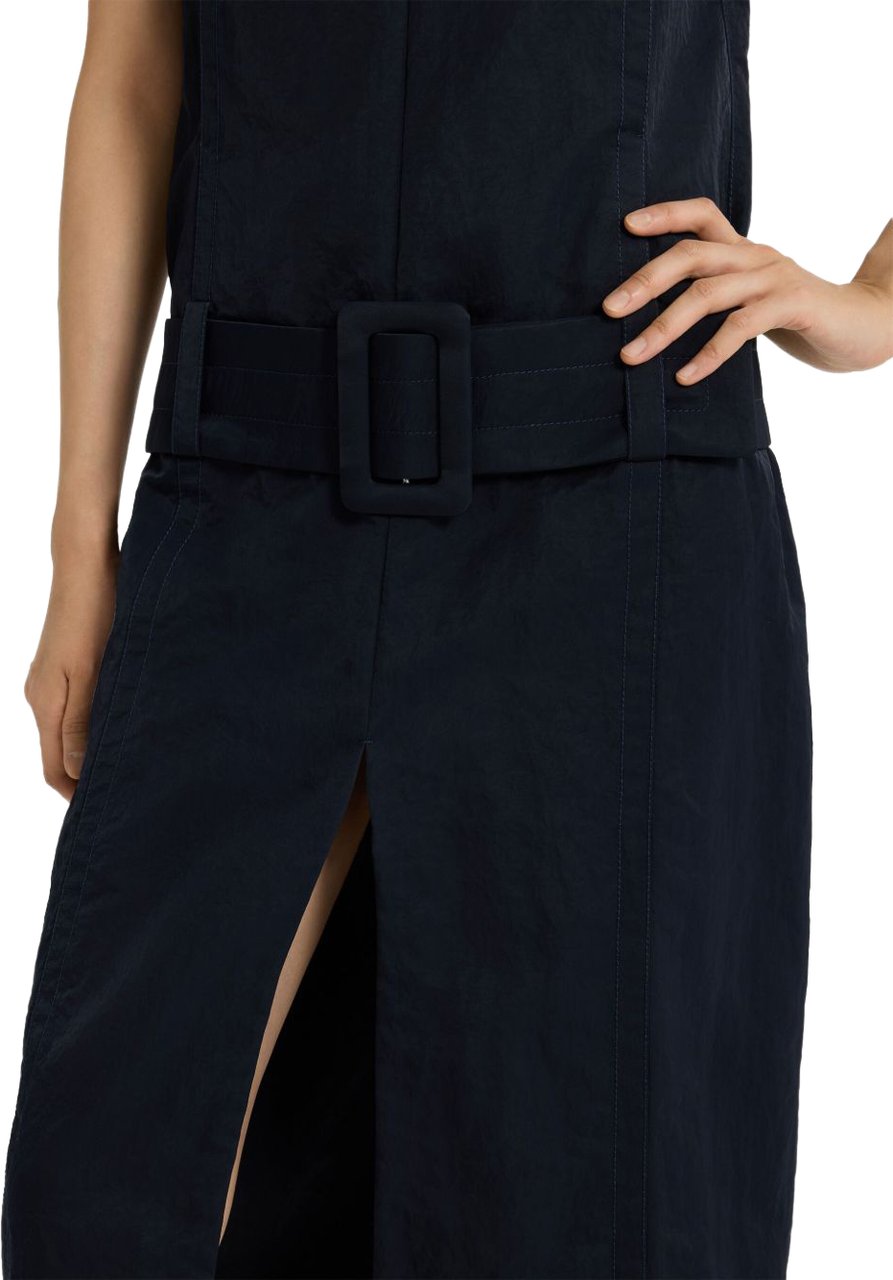 Patou Sleeveless Black Dress Zwart