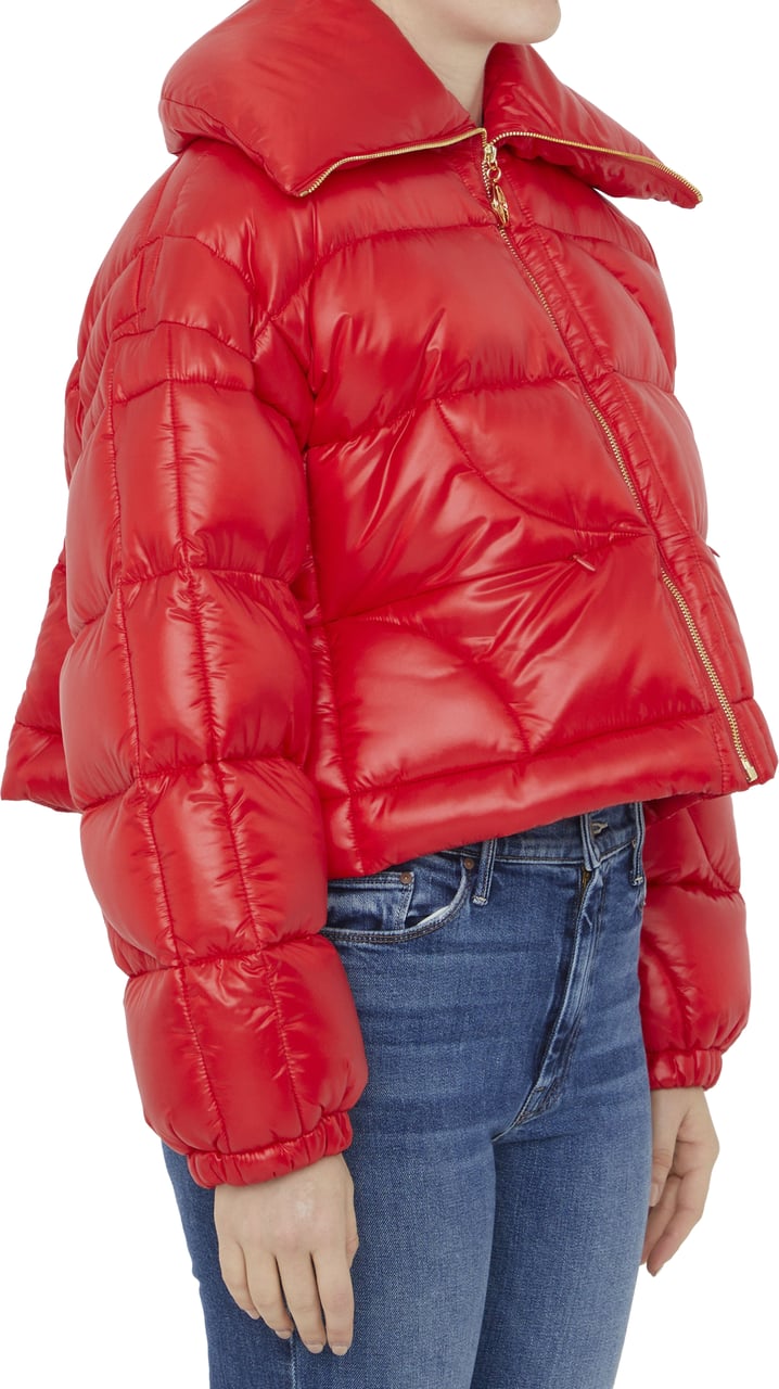 Patou JP short puffer jacket Rood