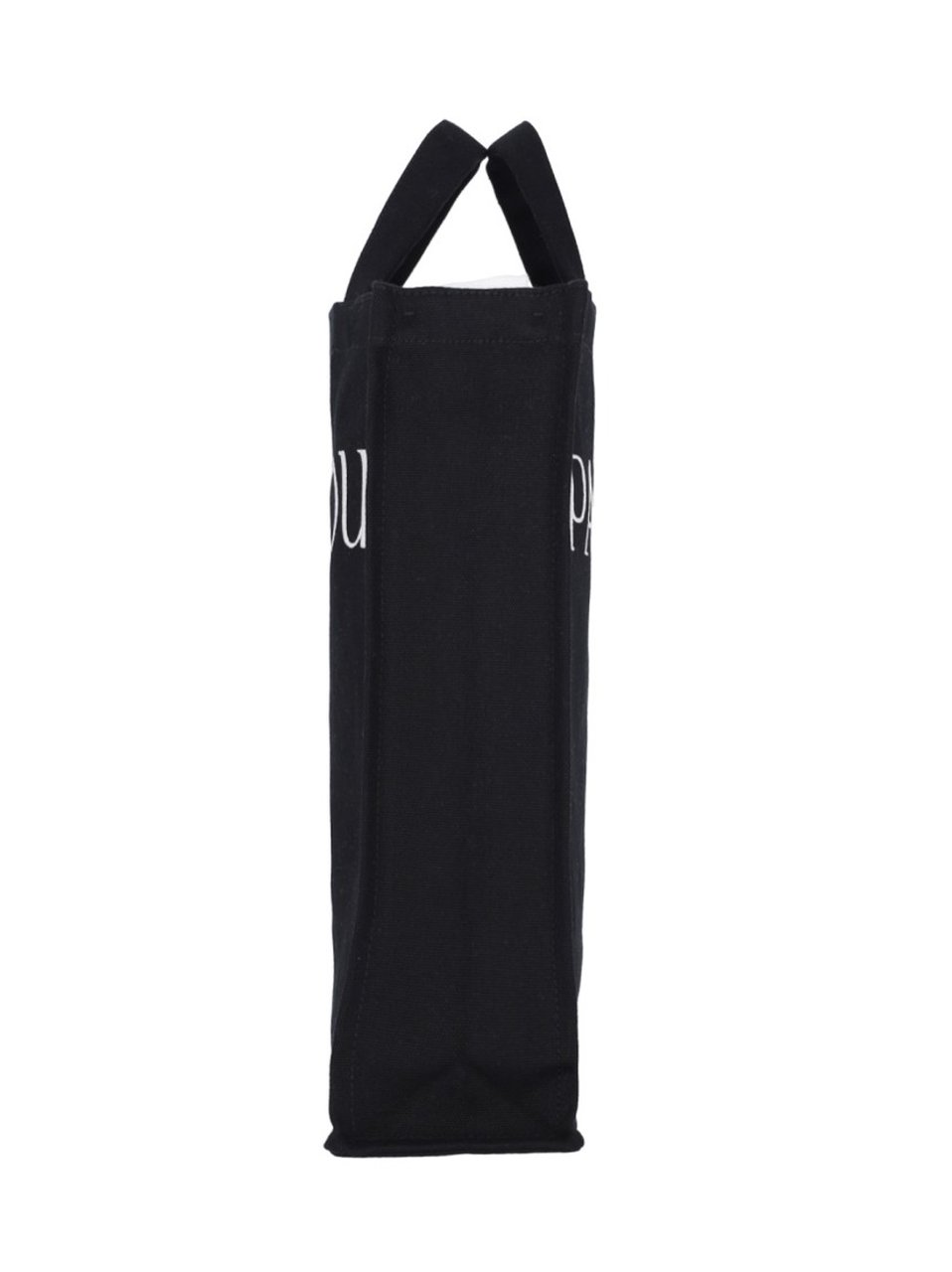 Patou Vertical Logo Tote Bag – Black Zwart