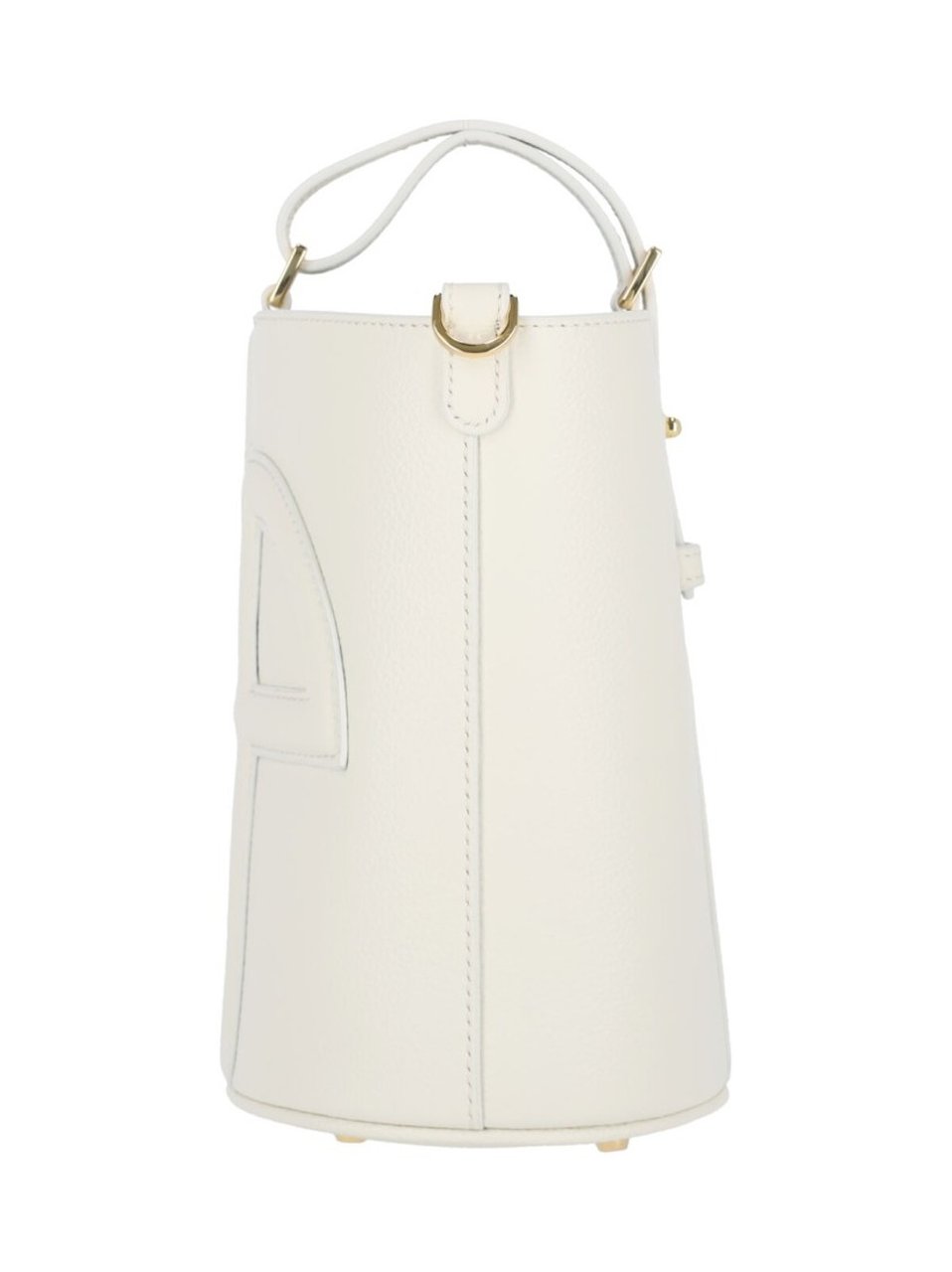 Patou "Jp" Small Bucket Bag – White Wit