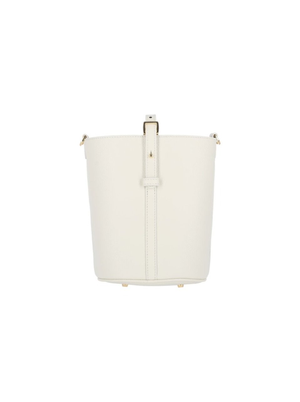 Patou "Jp" Small Bucket Bag – White Wit