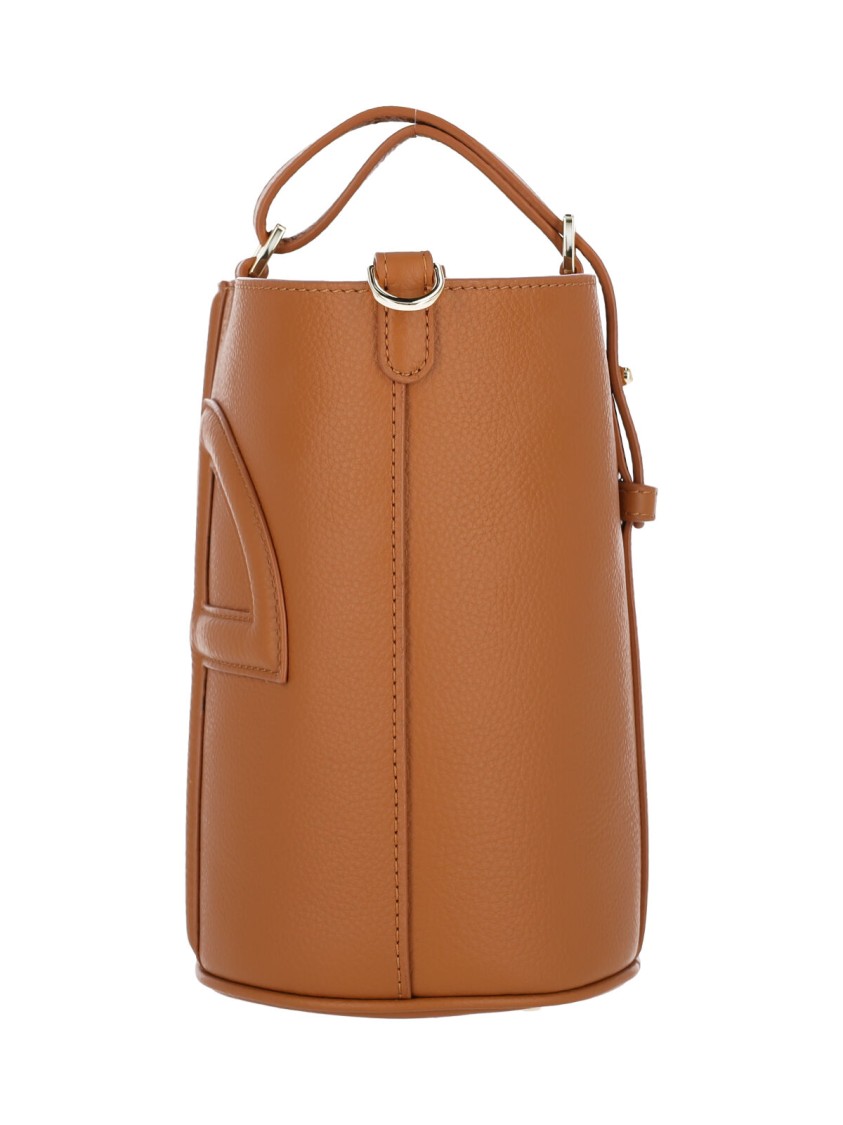 Patou "Jp" Small Bucket Bag – Brown Bruin