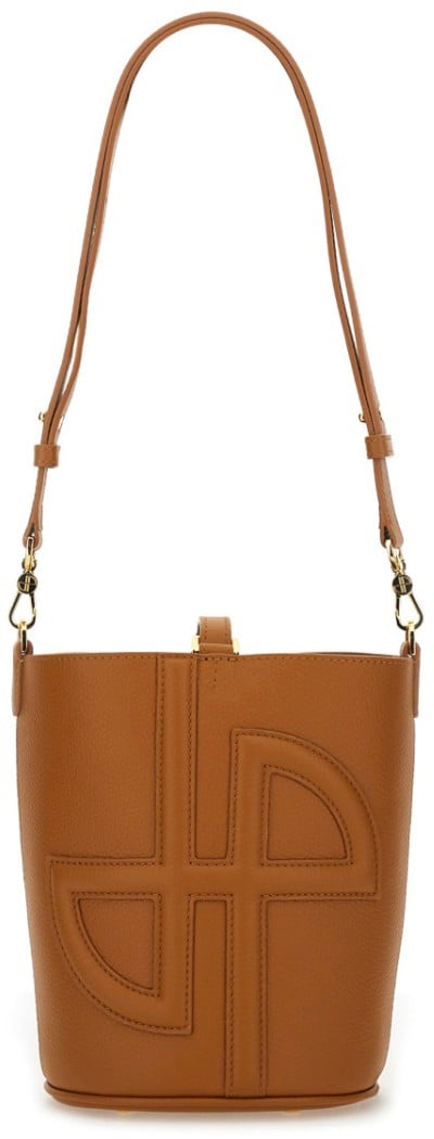 Patou "Jp" Small Bucket Bag – Brown Bruin