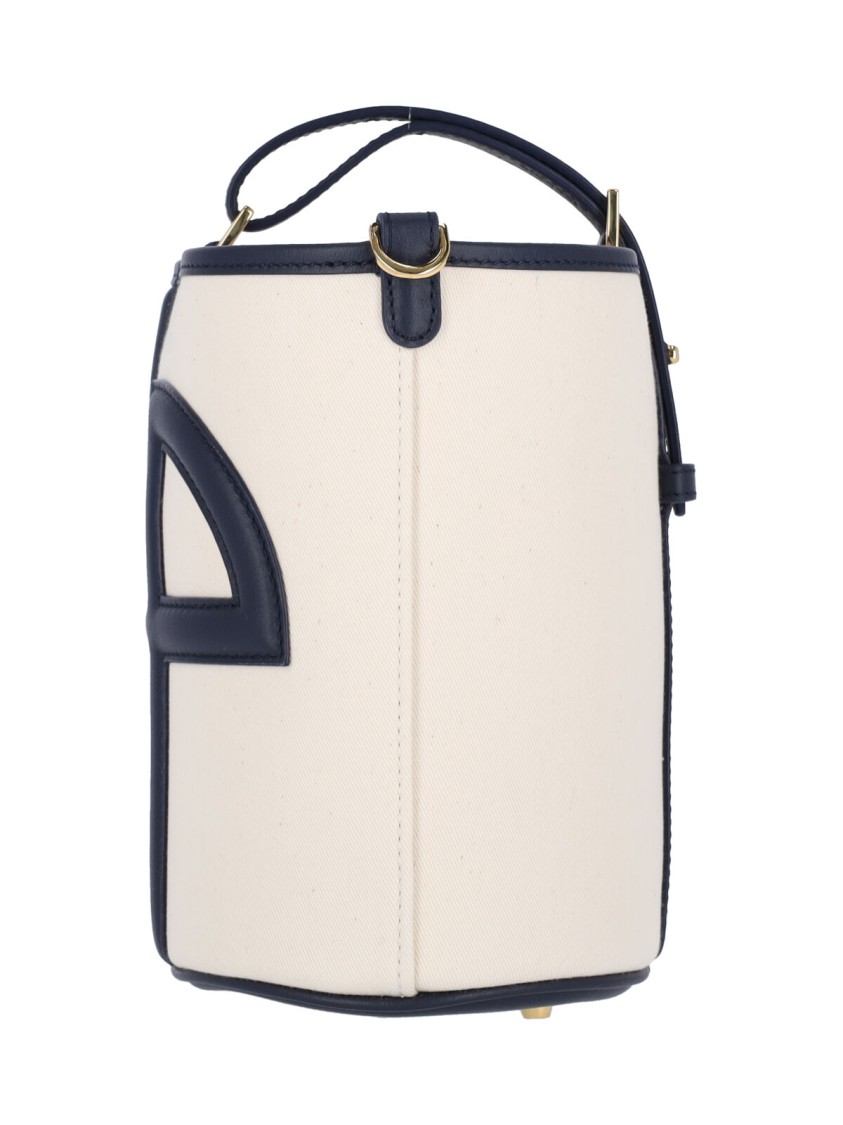 Patou Small "Jp" Bucket Bag Neutraal
