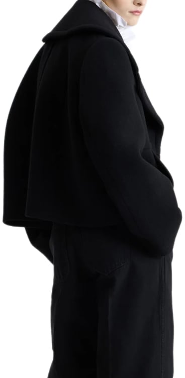 Patou Coats Black Zwart