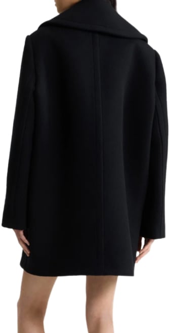 Patou Coats Black Zwart