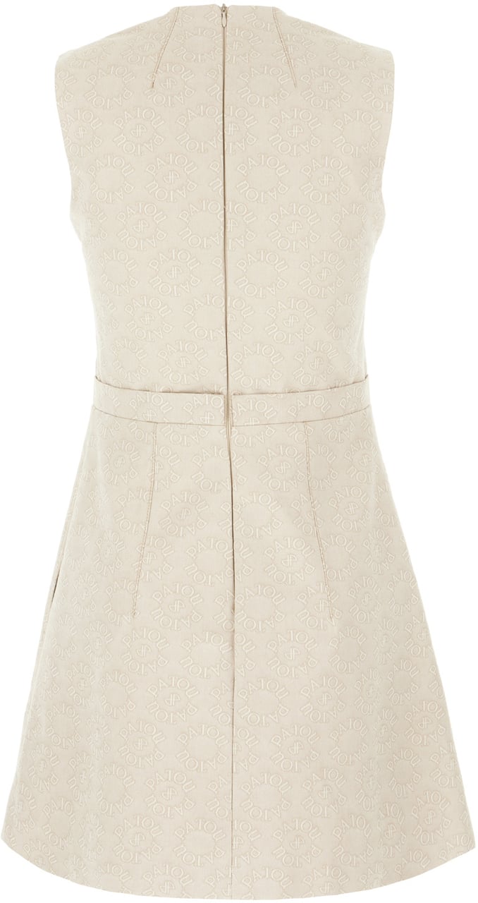 Patou Patou Sand cotton dress Beige